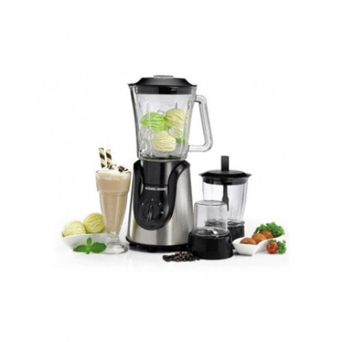 Blender Black & Decker 600 W 1.5 L/ Silver (BX600G-B5) Blender Black & Decker 600 W 1.5 L/ Silver (BX600G-B5)